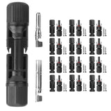 10-Pairs: Solar Panel Connectors Home Improvement - Tophatter Daily Deals