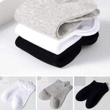 10-Pairs: Women's Solid Color Ankle Socks Women's Socks & Hosiery - Tophatter Daily Deals