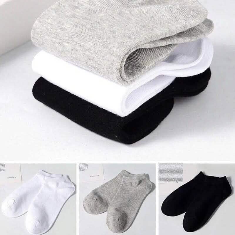 10-Pairs: Women's Solid Color Ankle Socks Women's Socks & Hosiery - Tophatter Daily Deals