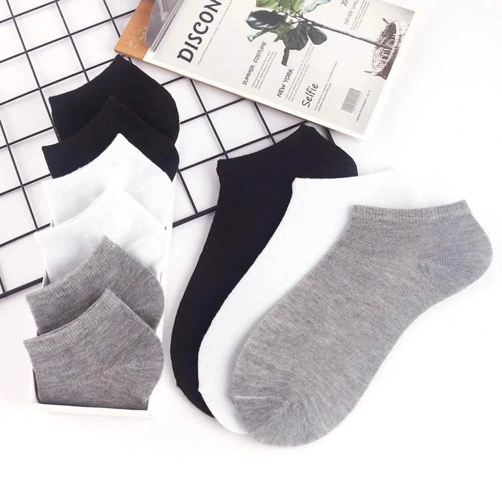 10-Pairs: Women's Solid Color Ankle Socks Women's Socks & Hosiery - Tophatter Daily Deals