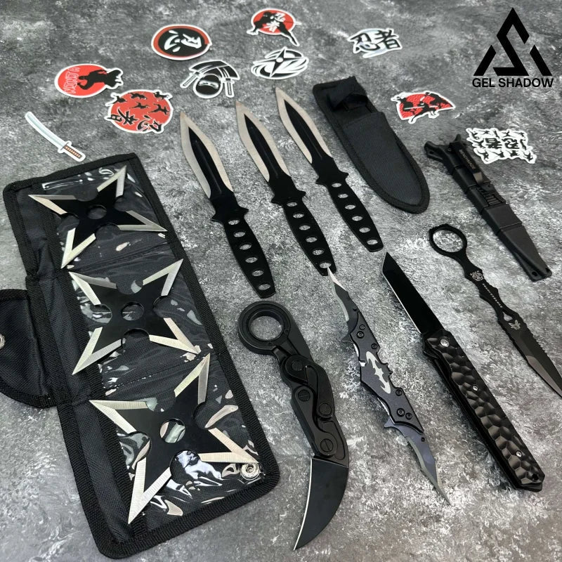 10 pcs Ninja Pack black Daily training Tool - Tophatter Daily Deals