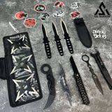 10 pcs Ninja Pack black Daily training Tool 10 pcs - Tophatter Daily Deals