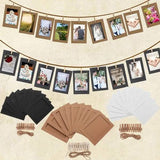 10-Piece: 3 Inch DIY Creative Wall Hanging Photo Frame Furniture & Decor - Tophatter Daily Deals