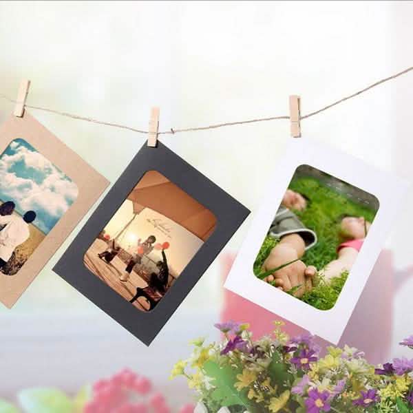 10-Piece: 3 Inch DIY Creative Wall Hanging Photo Frame Furniture & Decor - Tophatter Daily Deals