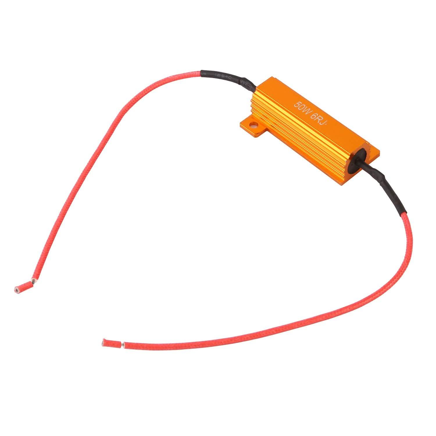 10-Piece: 50W 6Ohm Load Resistor Home Improvement - Tophatter Daily Deals