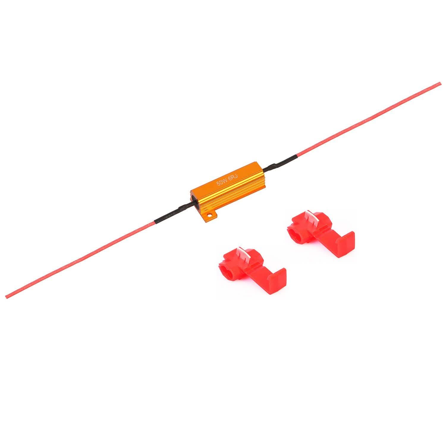 10-Piece: 50W 6Ohm Load Resistor Home Improvement - Tophatter Daily Deals