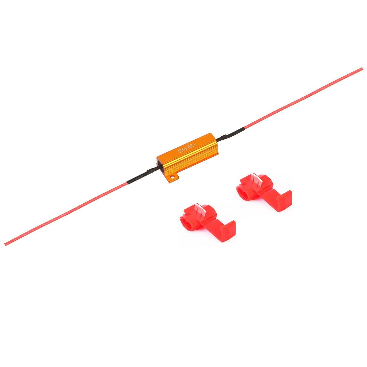 10-Piece: 50W 6Ohm Load Resistor Home Improvement - Tophatter Daily Deals