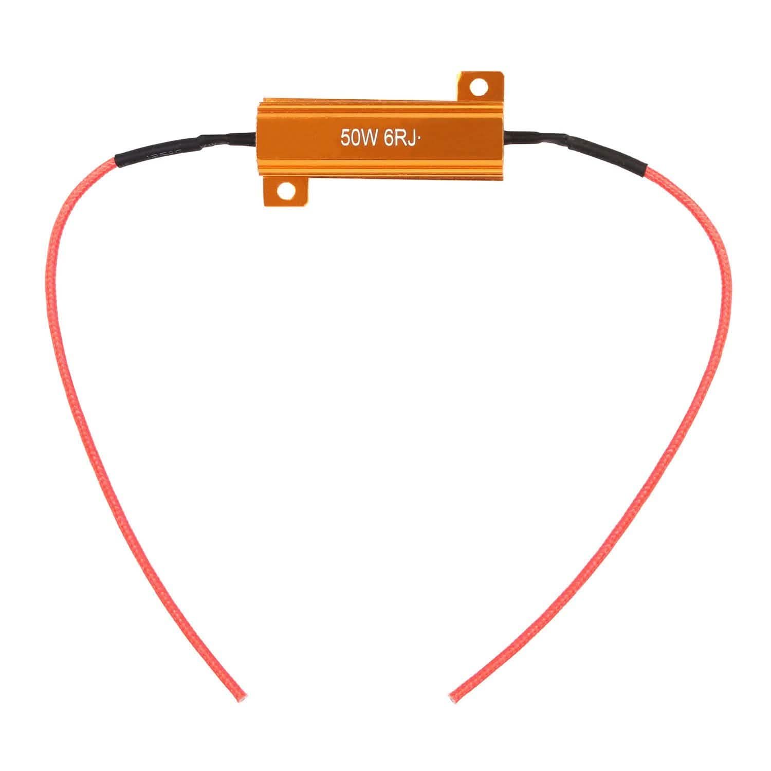 10-Piece: 50W 6Ohm Load Resistor Home Improvement - Tophatter Daily Deals