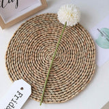 10-Piece: Artificial Flowers Chrysanthemum Ball Flowers Bouquet Furniture & Decor - Tophatter Daily Deals