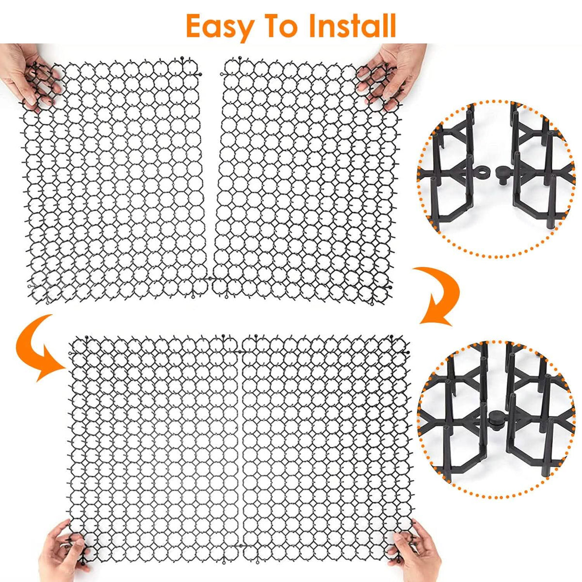 10-Piece: Cat Repellent Scat Mat with Spikes Pet Supplies - Tophatter Daily Deals
