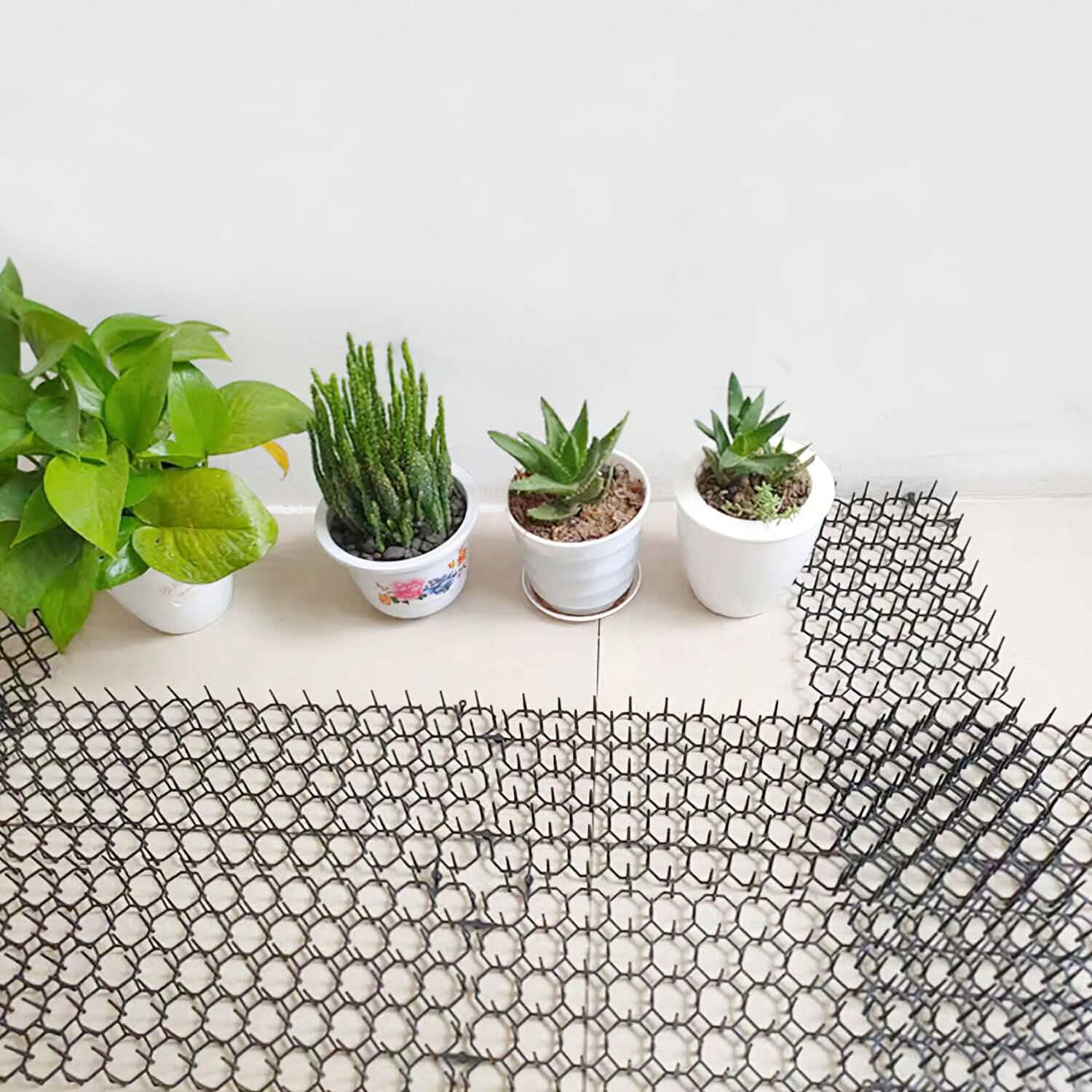 10-Piece: Cat Repellent Scat Mat with Spikes Pet Supplies - Tophatter Daily Deals