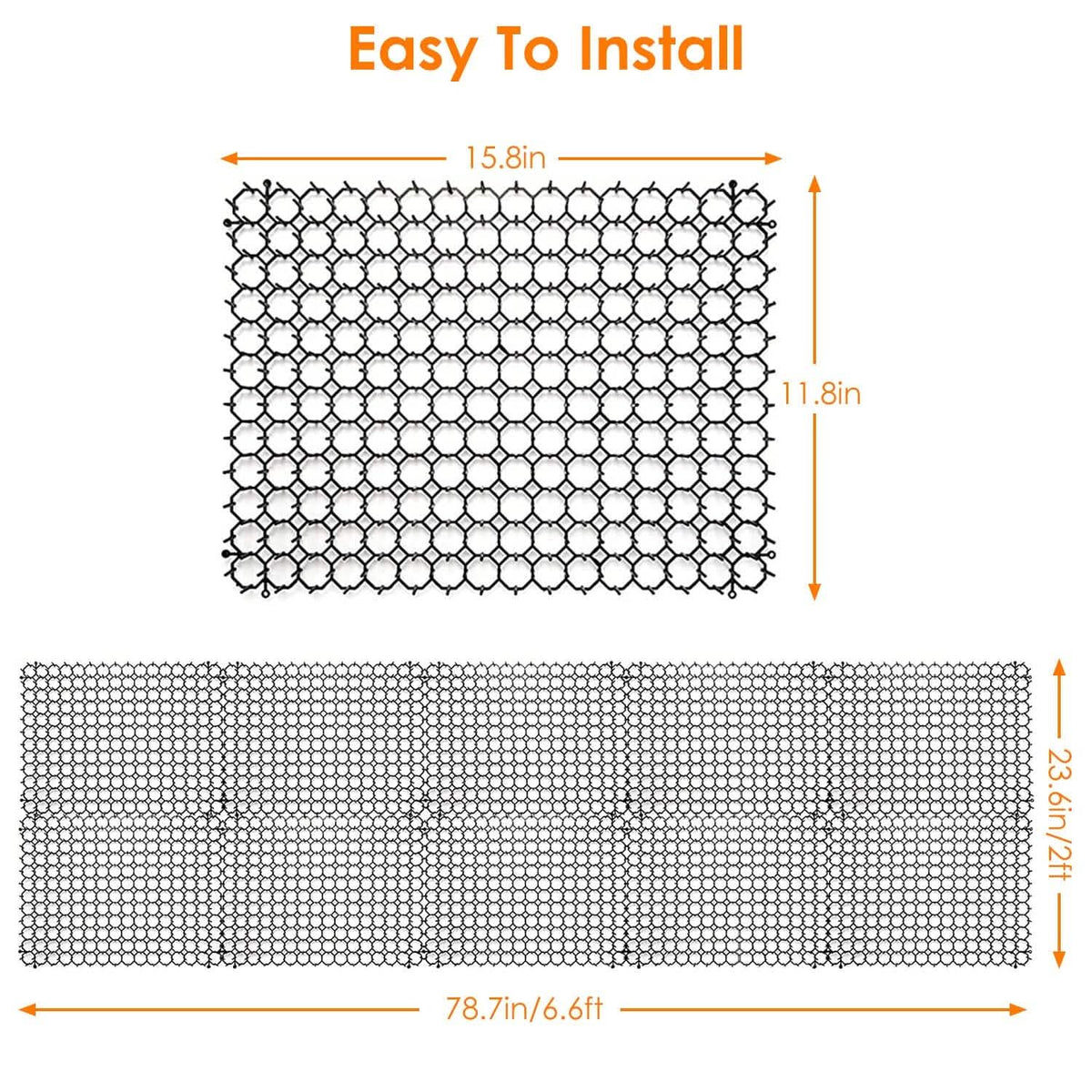 10-Piece: Cat Repellent Scat Mat with Spikes Pet Supplies - Tophatter Daily Deals