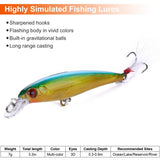 10-Piece: Fishing Lures Kit Outdoor Recreation - Tophatter Daily Deals