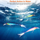 10-Piece: Fishing Lures Kit Outdoor Recreation - Tophatter Daily Deals