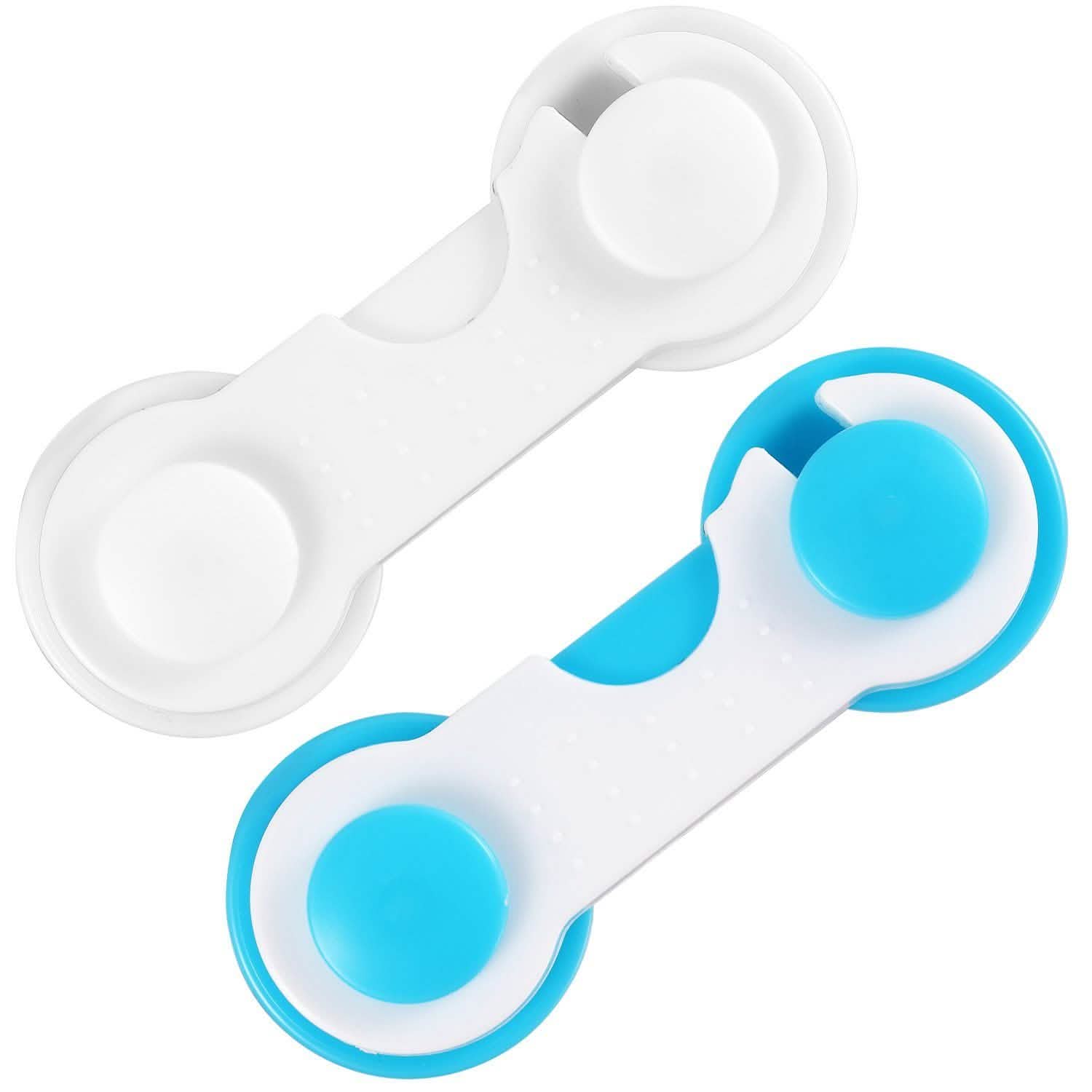 10-Piece: Kids Cabinet Strap Safety Locks Baby Gear - Tophatter Daily Deals