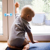 10-Piece: Kids Cabinet Strap Safety Locks Baby Gear - Tophatter Daily Deals