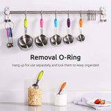 10-Piece: Measuring Cups and Spoons Set Kitchen Tools & Gadgets - Tophatter Daily Deals