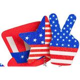 10-Piece: Patriotic Head Boppers Headband Seasonal Decor - Tophatter Daily Deals