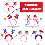 10-Piece: Patriotic Head Boppers Headband Seasonal Decor - Tophatter Daily Deals