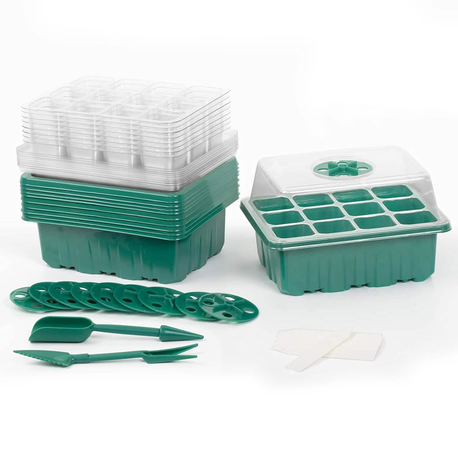 10-Piece: Reusable Seed Starter Tray Kit Garden & Patio - Tophatter Daily Deals