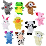 10-Piece Set: Cute Finger Puppets Baby Mini Plush Toys Toys & Games - Tophatter Daily Deals