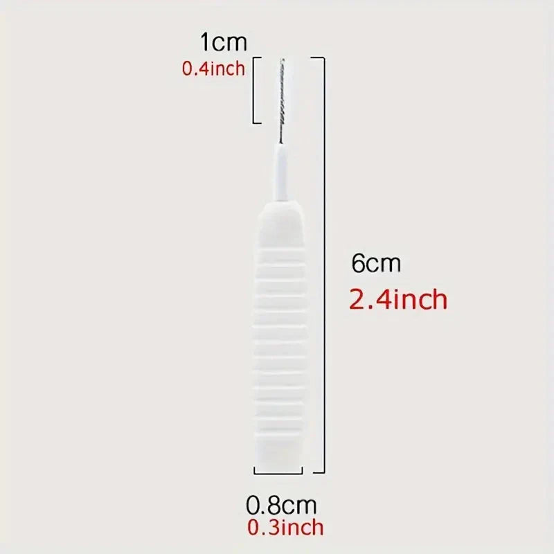 10-Piece Set: Mini Brush Set Anti-Clogging Shower Head, Phone, and Pore Cleaner Cleaning Brush - Tophatter Daily Deals