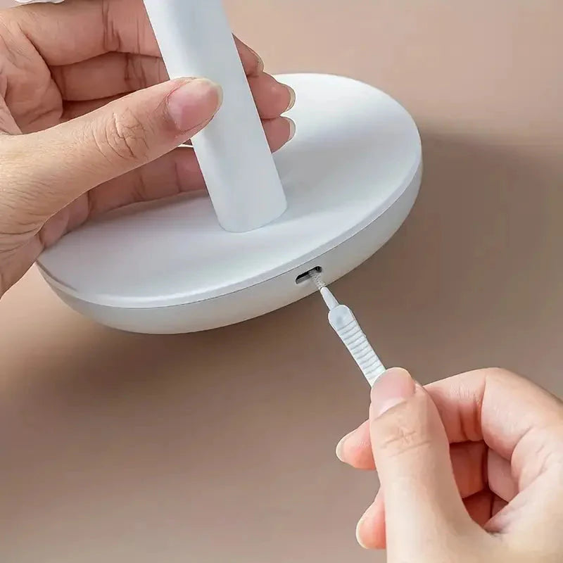 10-Piece Set: Mini Brush Set Anti-Clogging Shower Head, Phone, and Pore Cleaner Cleaning Brush - Tophatter Daily Deals