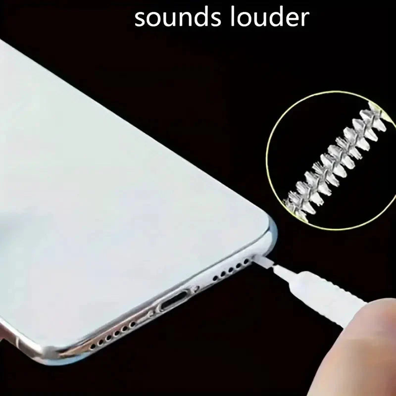 10-Piece Set: Mini Brush Set Anti-Clogging Shower Head, Phone, and Pore Cleaner Cleaning Brush - Tophatter Daily Deals