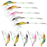 10-Piece: Silicon Shrimp Bait Set Outdoor Recreation - Tophatter Daily Deals