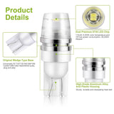 10-Piece: Xenon White Wedge Base LED Bulbs Automotive - Tophatter Daily Deals