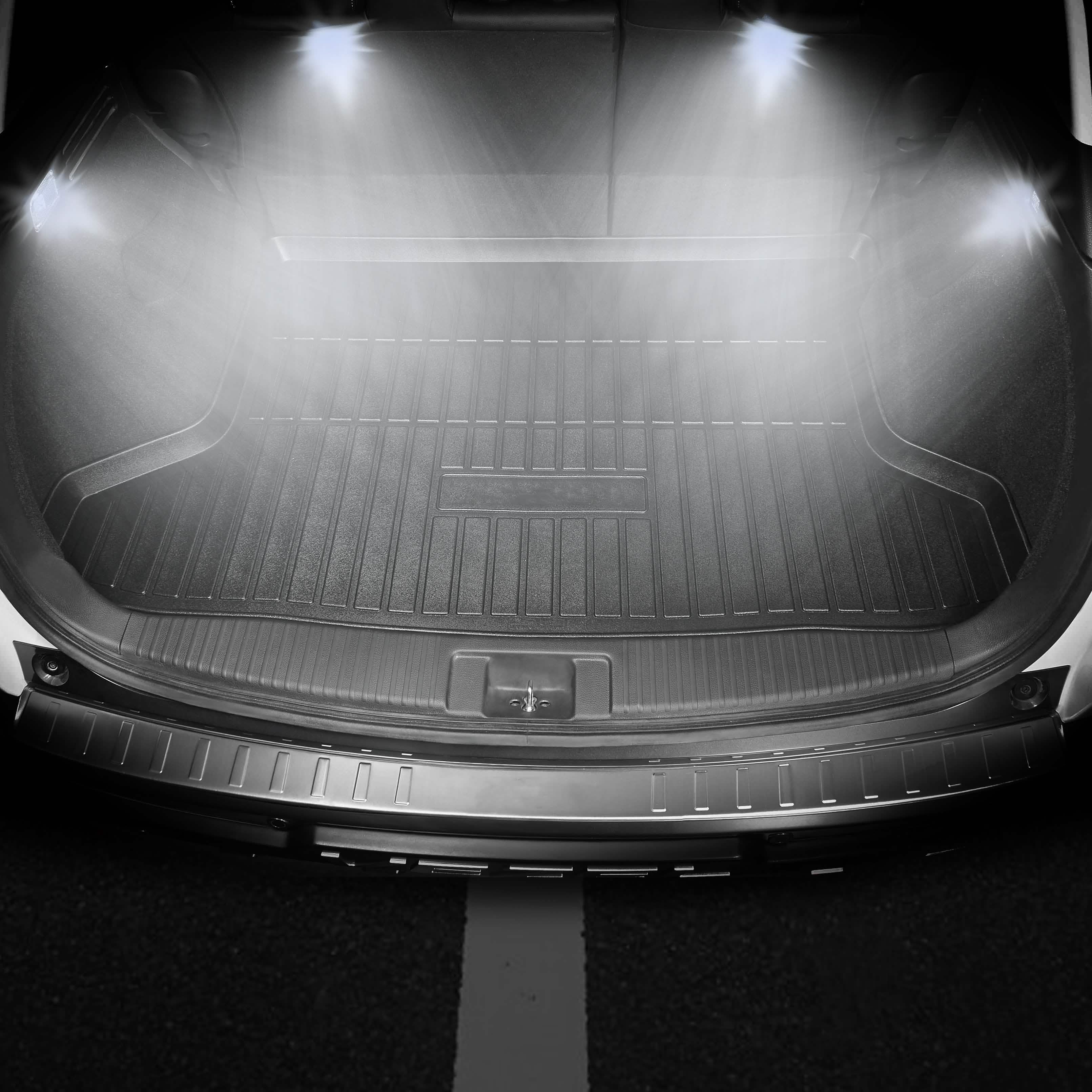 10-Piece: Xenon White Wedge Base LED Bulbs Automotive - Tophatter Daily Deals