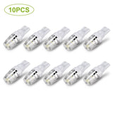 10-Piece: Xenon White Wedge Base LED Bulbs Automotive - Tophatter Daily Deals