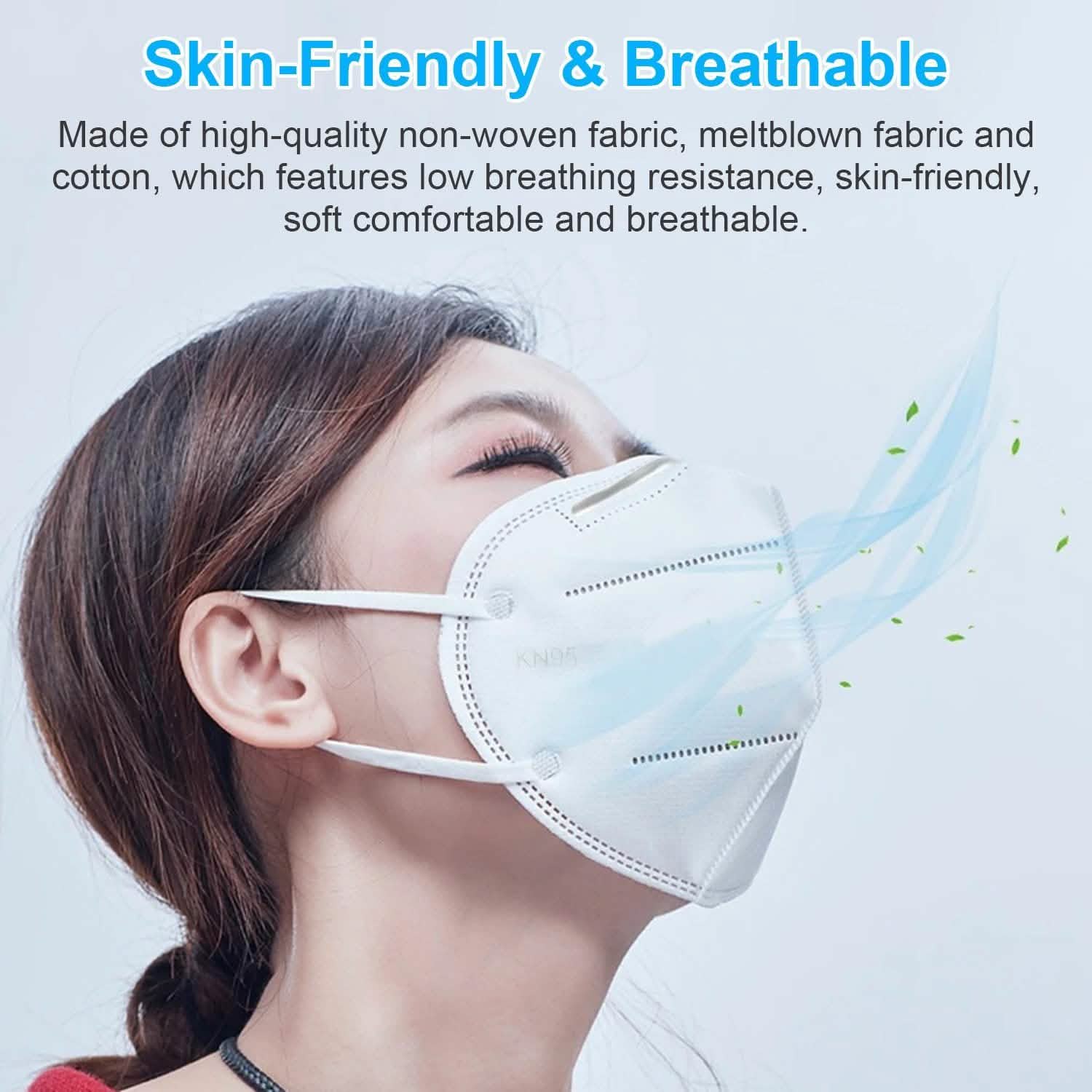 10-Pieces: Disposable KN95 Mask FFP Face Masks & PPE - Tophatter Daily Deals