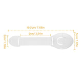 10-Pieces: Kids Safety Locks with 5 Furniture Corner Protectors Baby Gear - Tophatter Daily Deals