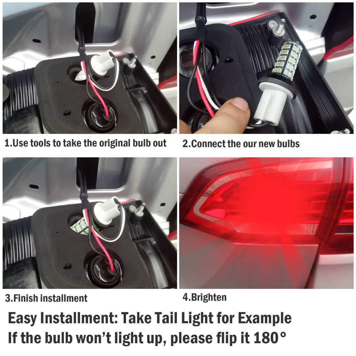 10-Pieces: LED Car Light Bulbs Automotive - Tophatter Daily Deals