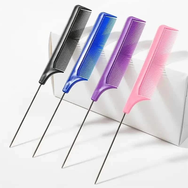 10-Pieces: Professional Pointed Tail Hair Comb Beauty & Personal Care - Tophatter Daily Deals