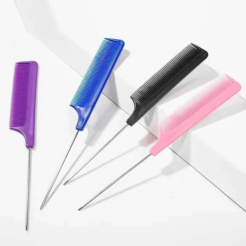 10-Pieces: Professional Pointed Tail Hair Comb Beauty & Personal Care - Tophatter Daily Deals