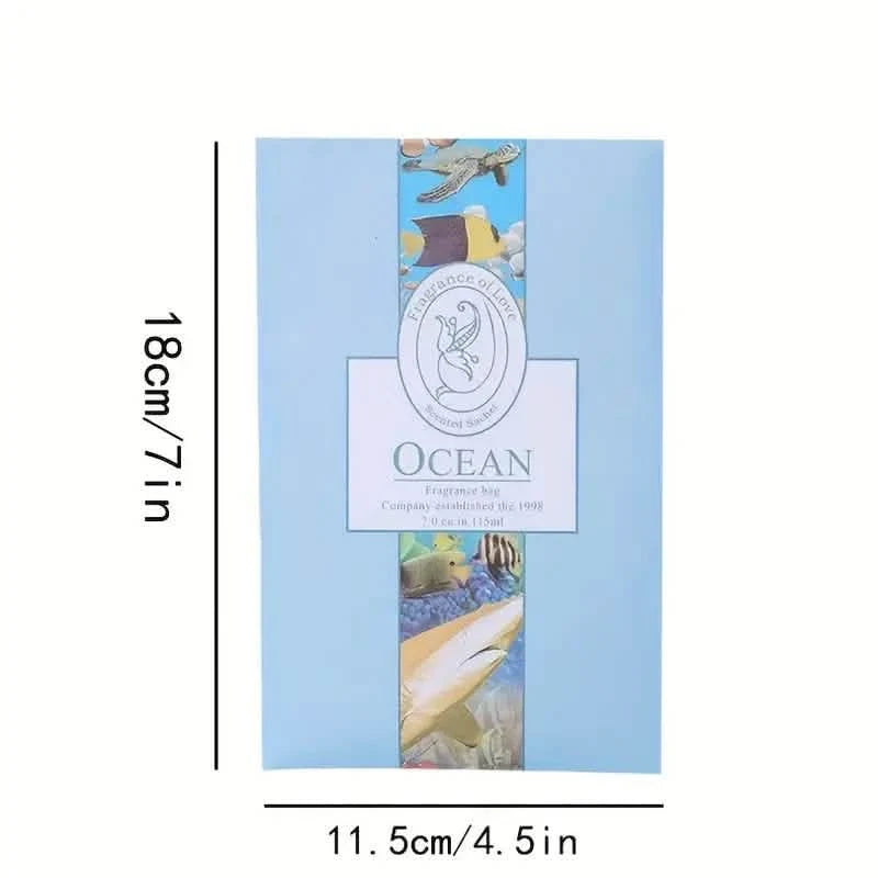 10-Pieces: Scented Sachets For Drawers and Closet Air Freshener Sachets with Home Hanger Storage & Organization - Tophatter Daily Deals