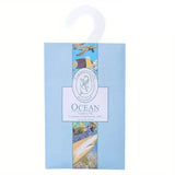 10-Pieces: Scented Sachets For Drawers and Closet Air Freshener Sachets with Home Hanger Ocean Storage & Organization - Tophatter Daily Deals
