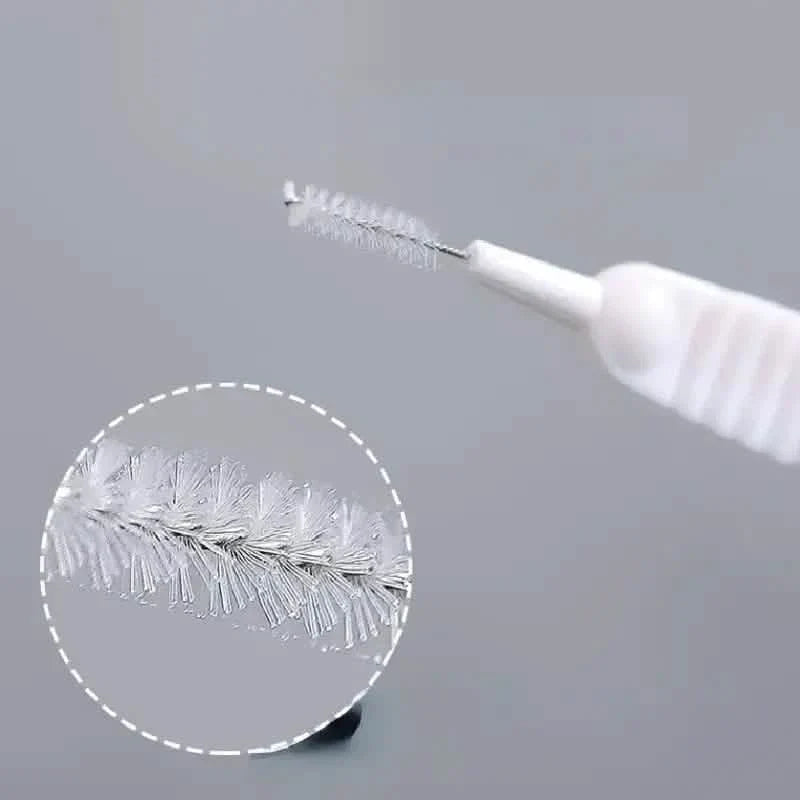 10-Pieces Set: Easy-Clean Shower Nozzle Brushes - Hassle-Free Showerhead Crevices Cleaner Bath - Tophatter Daily Deals