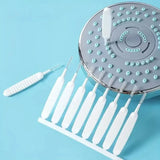 10-Pieces Set: Easy-Clean Shower Nozzle Brushes - Hassle-Free Showerhead Crevices Cleaner Bath - Tophatter Daily Deals