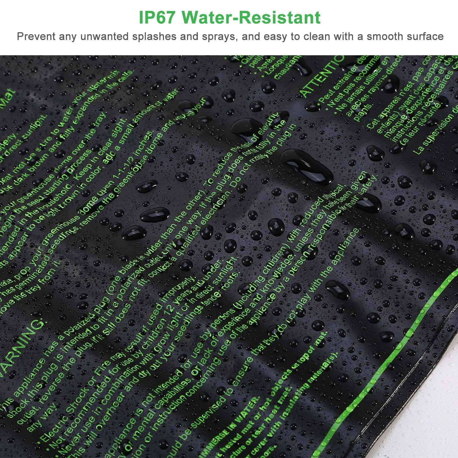 10" x 20" Seedling Heat Mat for Seed Germination Garden & Patio - Tophatter Daily Deals