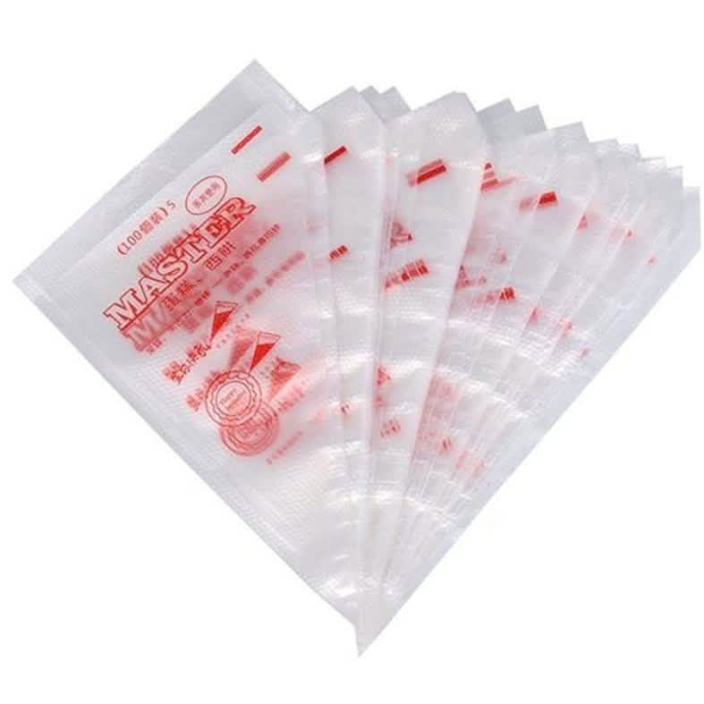 100-Pack: Disposable Cream Pastry Bags Kitchen Tools & Gadgets - Tophatter Daily Deals