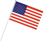 100-Pack: Handheld Small Miniature American Flag Seasonal Decor - Tophatter Daily Deals