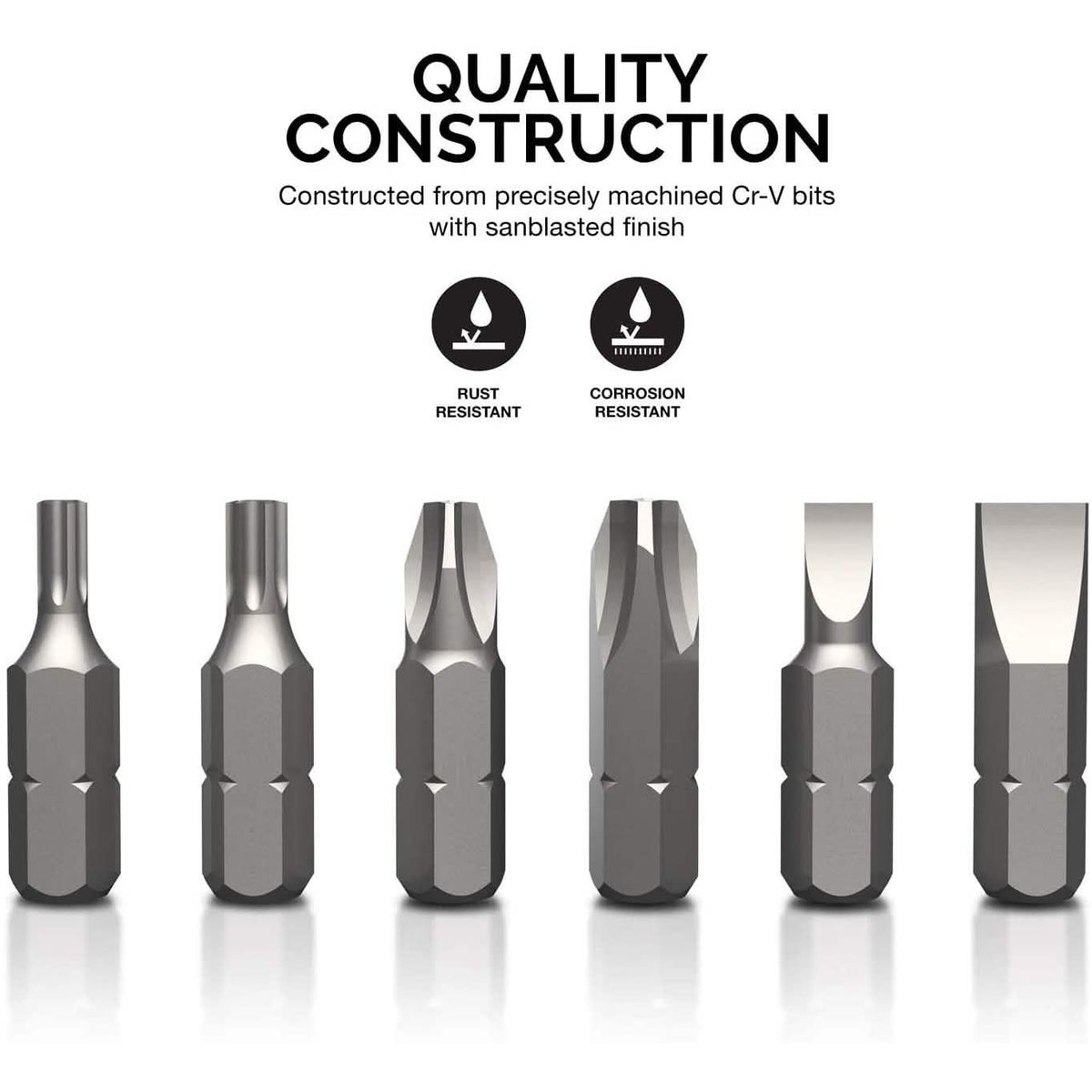 100-Piece: Neiko 10048A Premium Security Bit Set Home Improvement - Tophatter Daily Deals