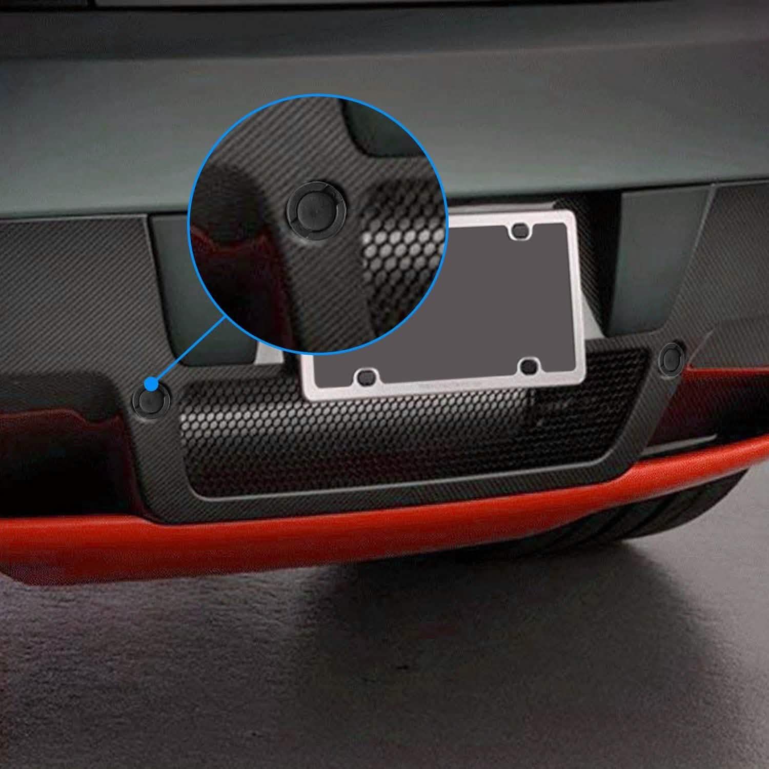 100-Pieces: 10mm Bumper Clip Fastener Rivets Automotive - Tophatter Daily Deals