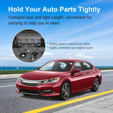 100-Pieces: 10mm Bumper Clip Fastener Rivets Automotive - Tophatter Daily Deals