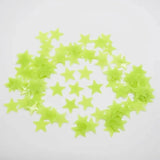 100-Pieces: Luminous Glow in the Dark Star Wall Stickers Green Furniture & Decor - Tophatter Daily Deals