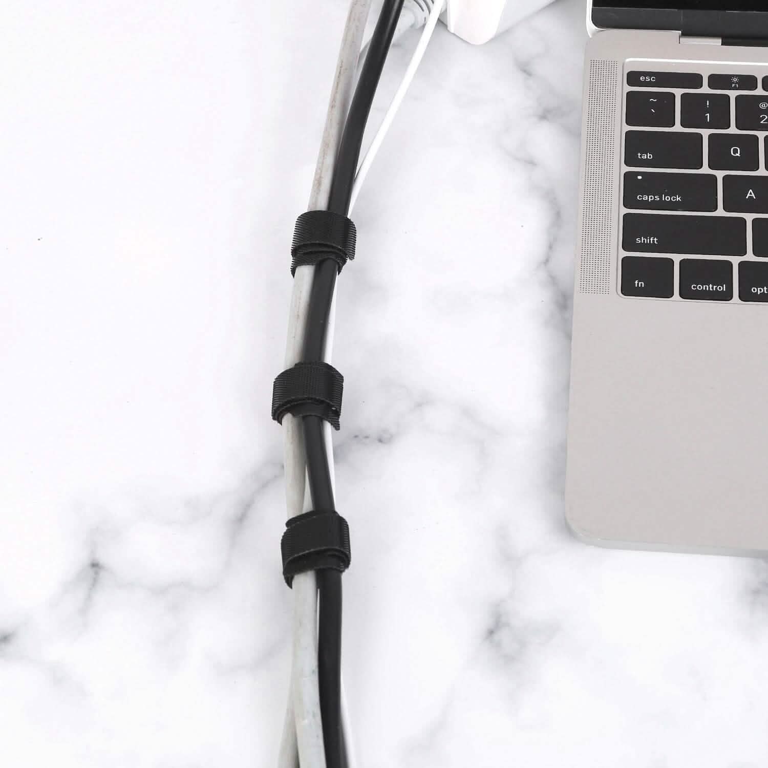 100-Pieces: Reusable Cable Ties 6" Wire Management Holder Everything Else - Tophatter Daily Deals