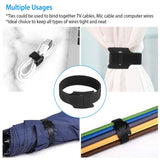 100-Pieces: Reusable Cable Ties 6" Wire Management Holder Everything Else - Tophatter Daily Deals